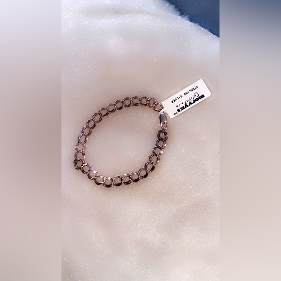 🌸🌼Vintage Sterling Silver Bracelet - 925 - Italy - Mervyn’s California - Picture 5 of 6